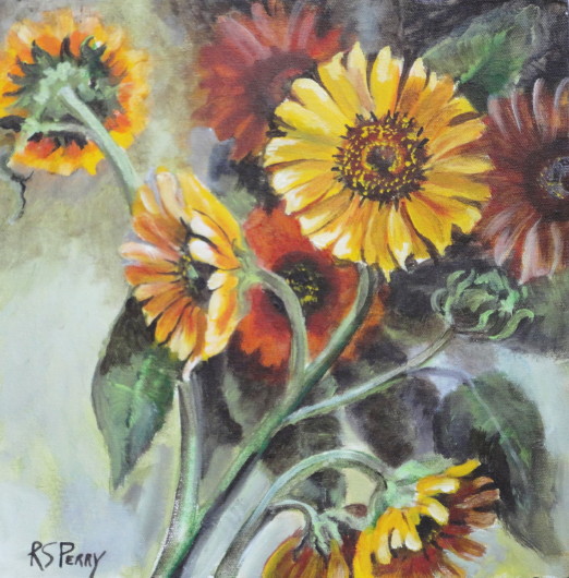 Sunflowers #3 in the&nbsp;Series