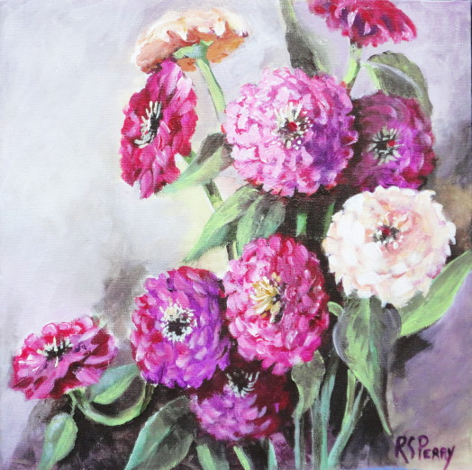 Zinnias from my front&nbsp;yard