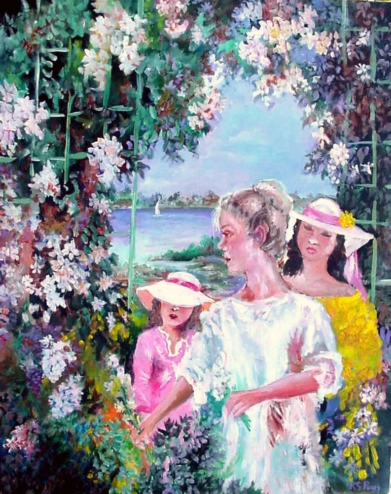 #50 In the Garden 22x28