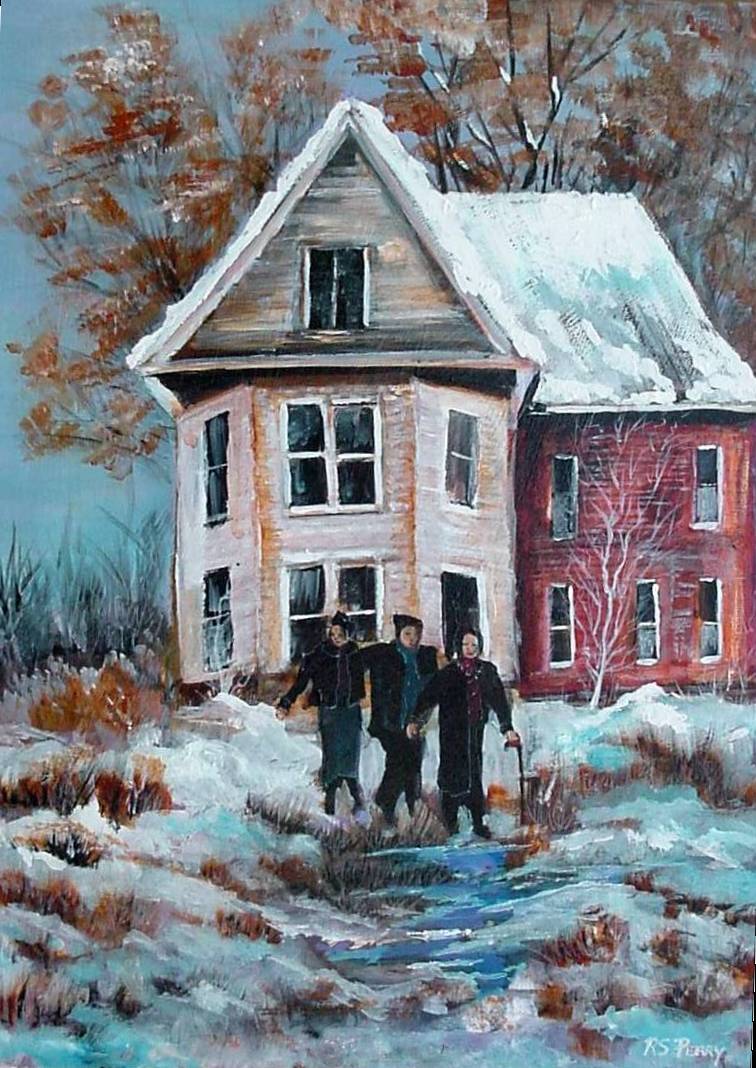 #53 Seventy Sixth Winter 12x16