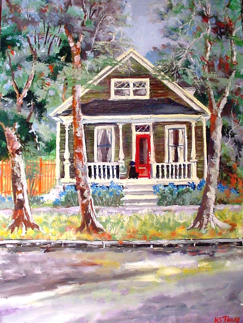 #55 Mary Ann's house 12x16 (Sold)