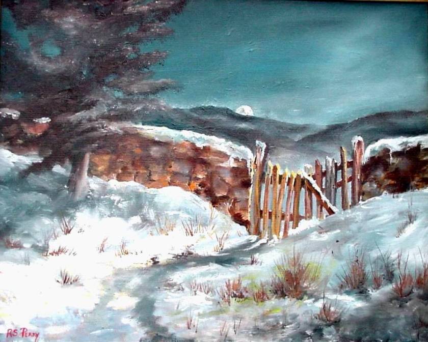 #8 The Snowy Gate 16x20